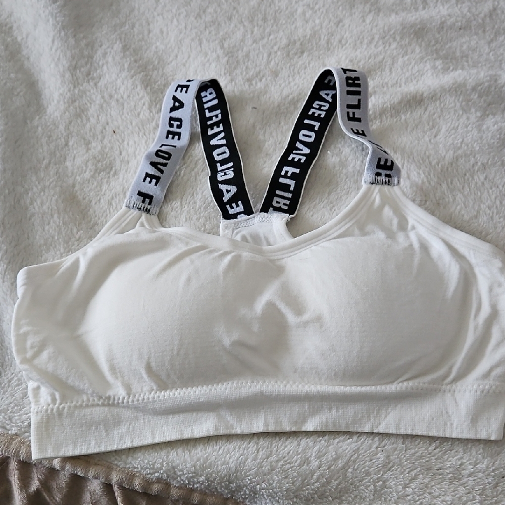 JUNIOR ONE SIZE White Women's Intimate Bra STRETCH
